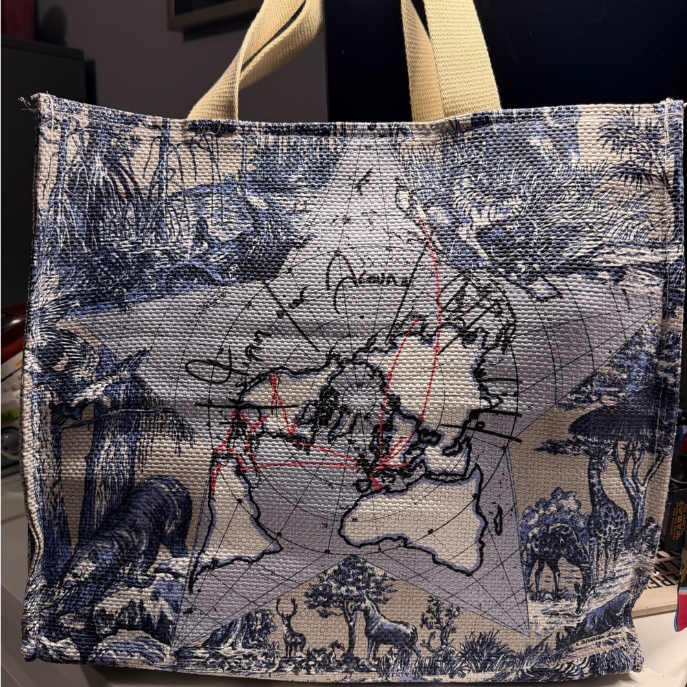 💙❤️ Christian Dior Around the World Tote